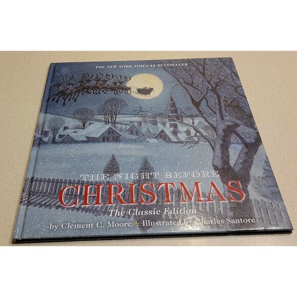 The Night Before Christmas: The Classic Edition Hardcover Book Great 2011 - Picture 1 of 12